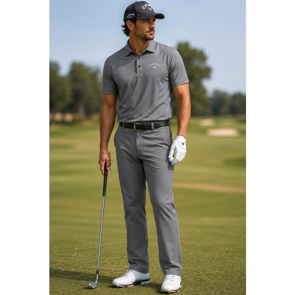 Callaway Golf Pant Mens 44x36 Asphalt Pro-Spin 3.0 Performance Sleet Trouser New